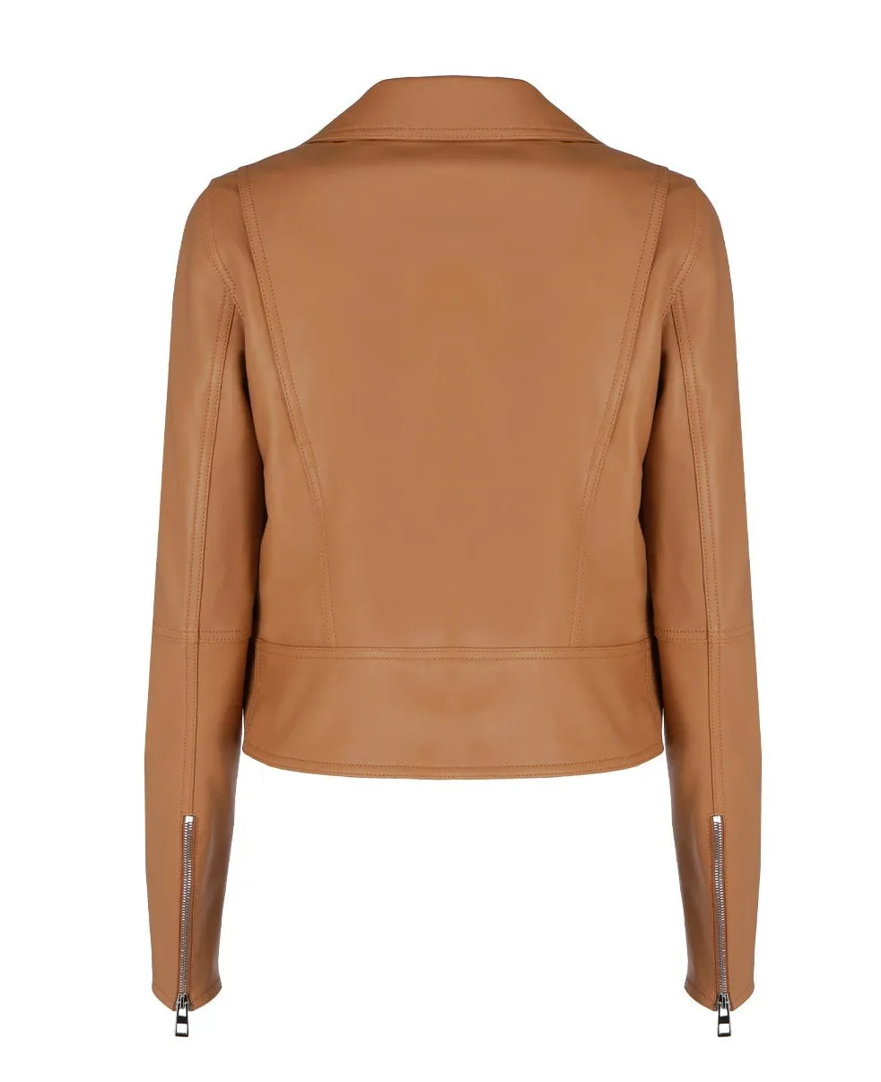 Loewe Zip-Up Long Sleeved Biker Jacket