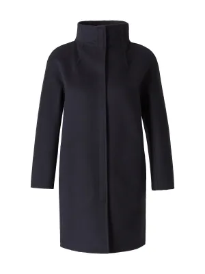 Loro Piana Pleat Detailed High-Neck Coat