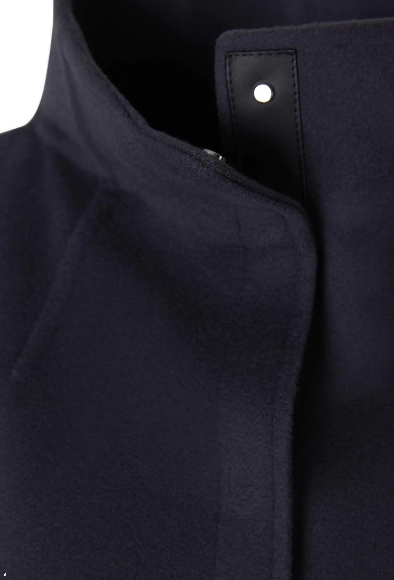 Loro Piana Pleat Detailed High-Neck Coat