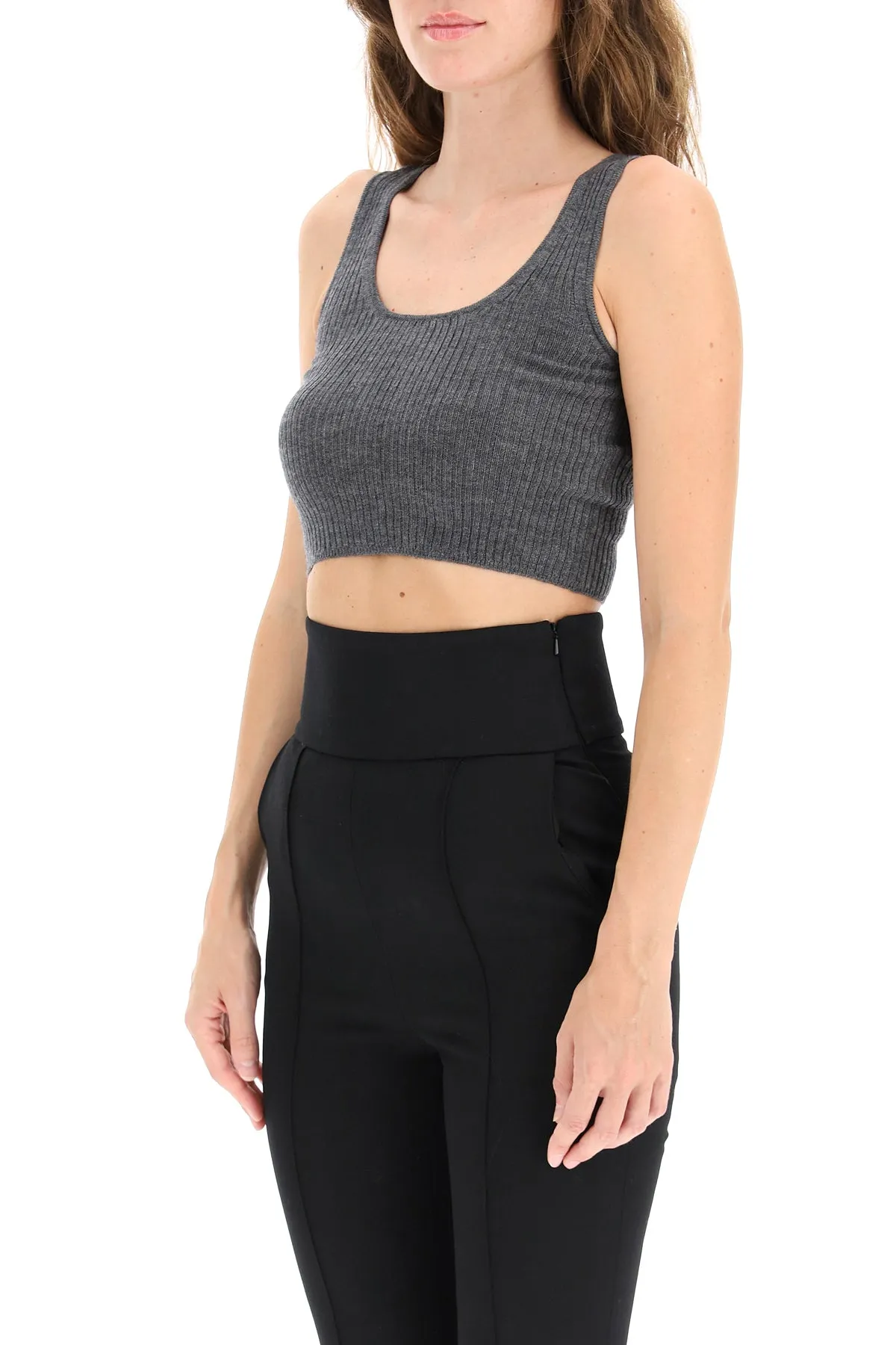 Loulou Studio Strapped Ribbed Tank Top