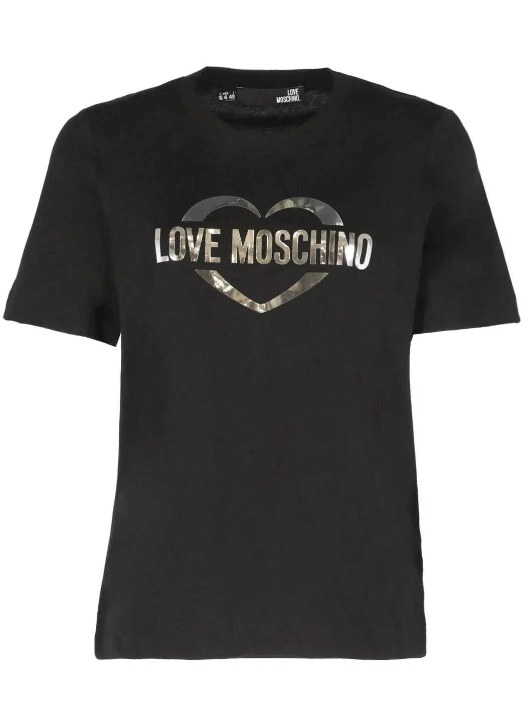 Love Moschino Logo Printed Crewneck T-Shirt