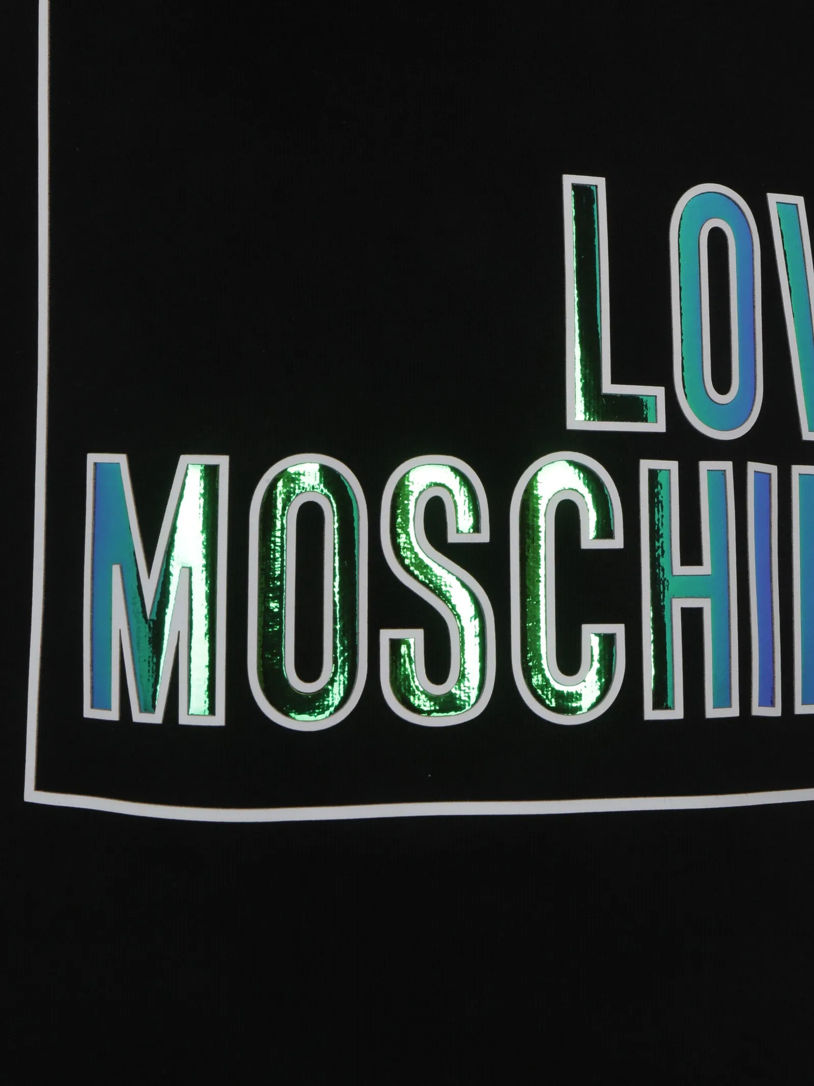 Love Moschino Logo Printed T-Shirt Dress