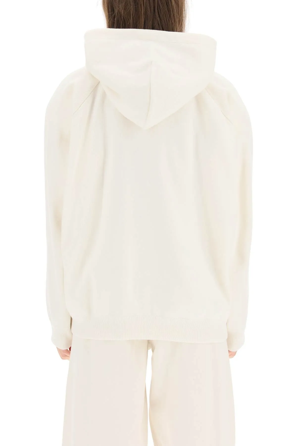 Magda Butrym Long-Sleeved Drawstring Hoodie