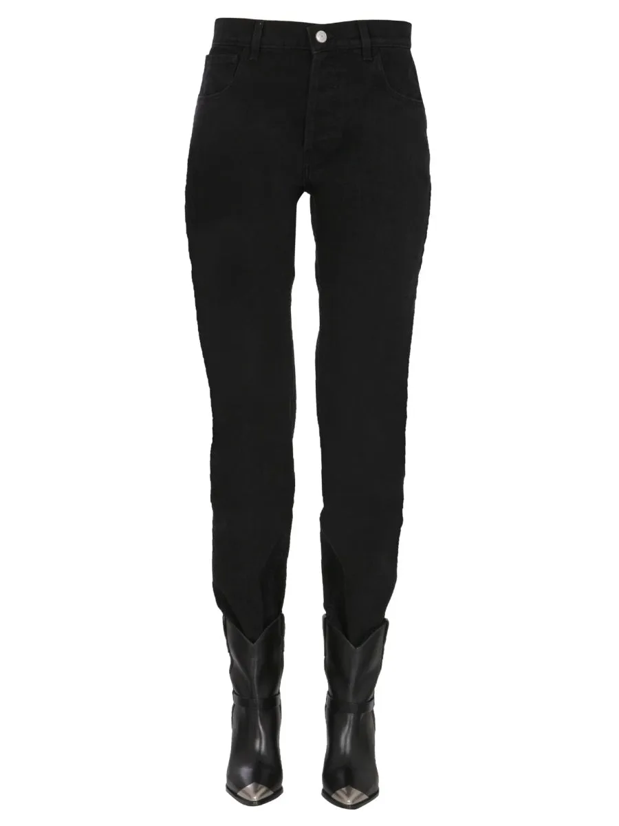 Magda Butrym Straight Leg Skinny Jeans