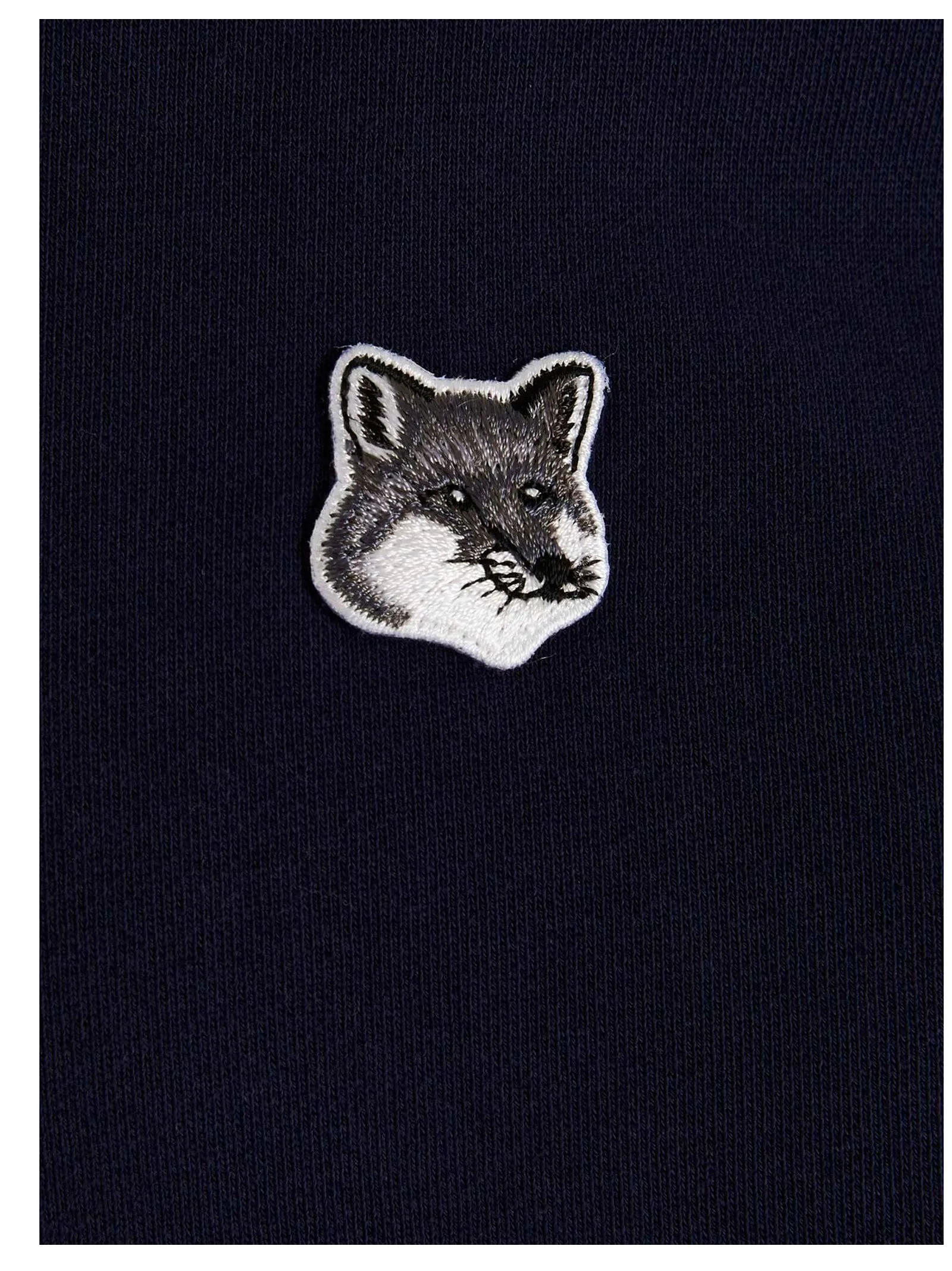 Maison Kitsun Fox Head Patch Hoodie