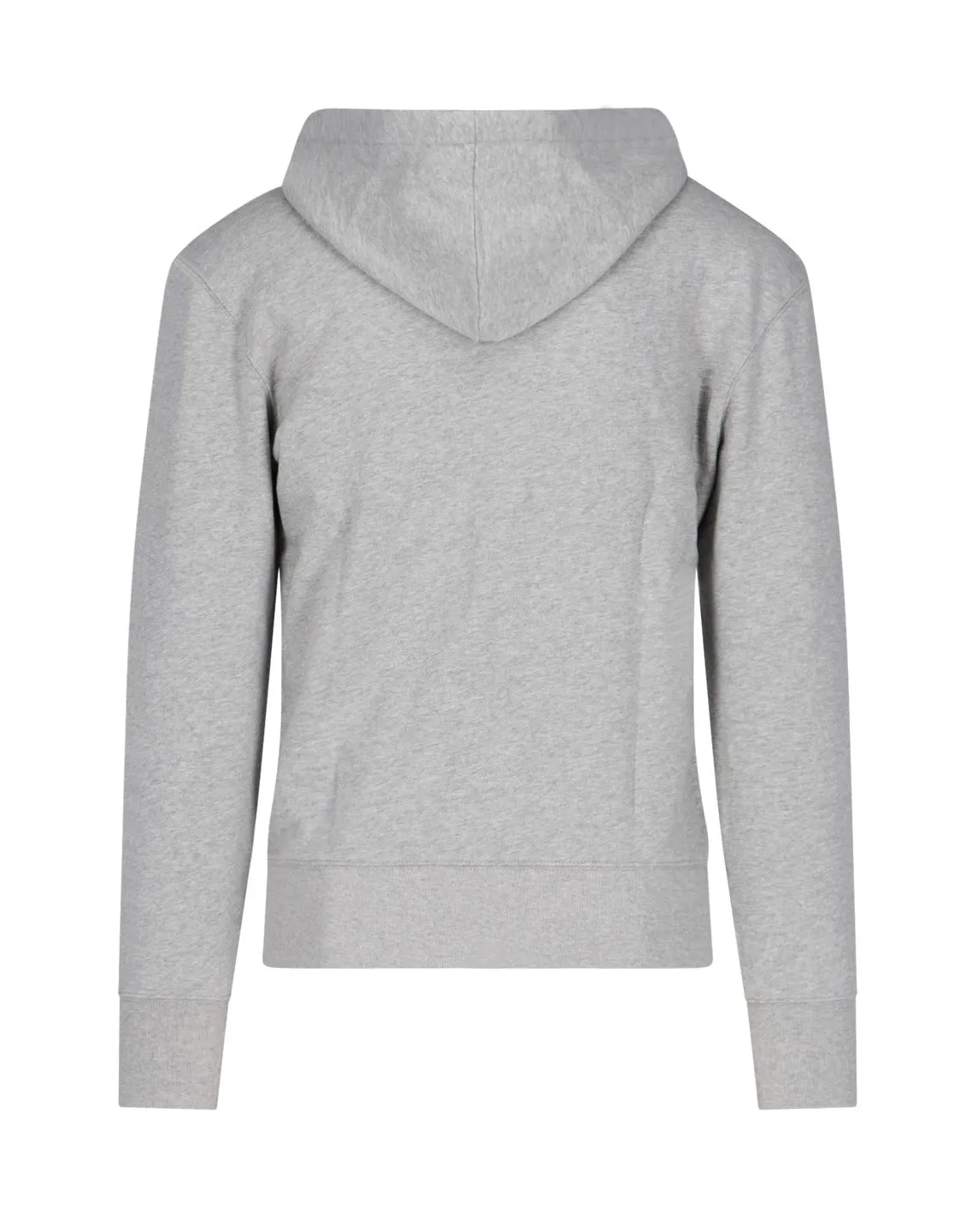 Maison Kitsun Fox Patch Zipped Hoodie