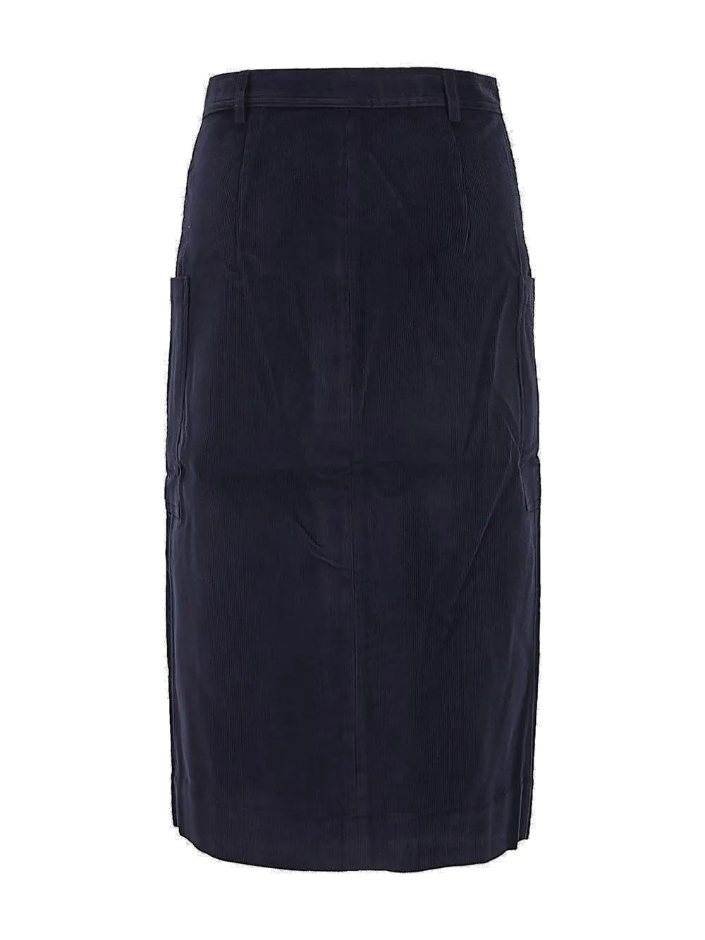 Maison Kitsun Oly Midi Pencil Skirt