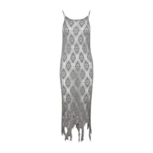 Maison Margiela Distressed Spaghetti Strap Dress