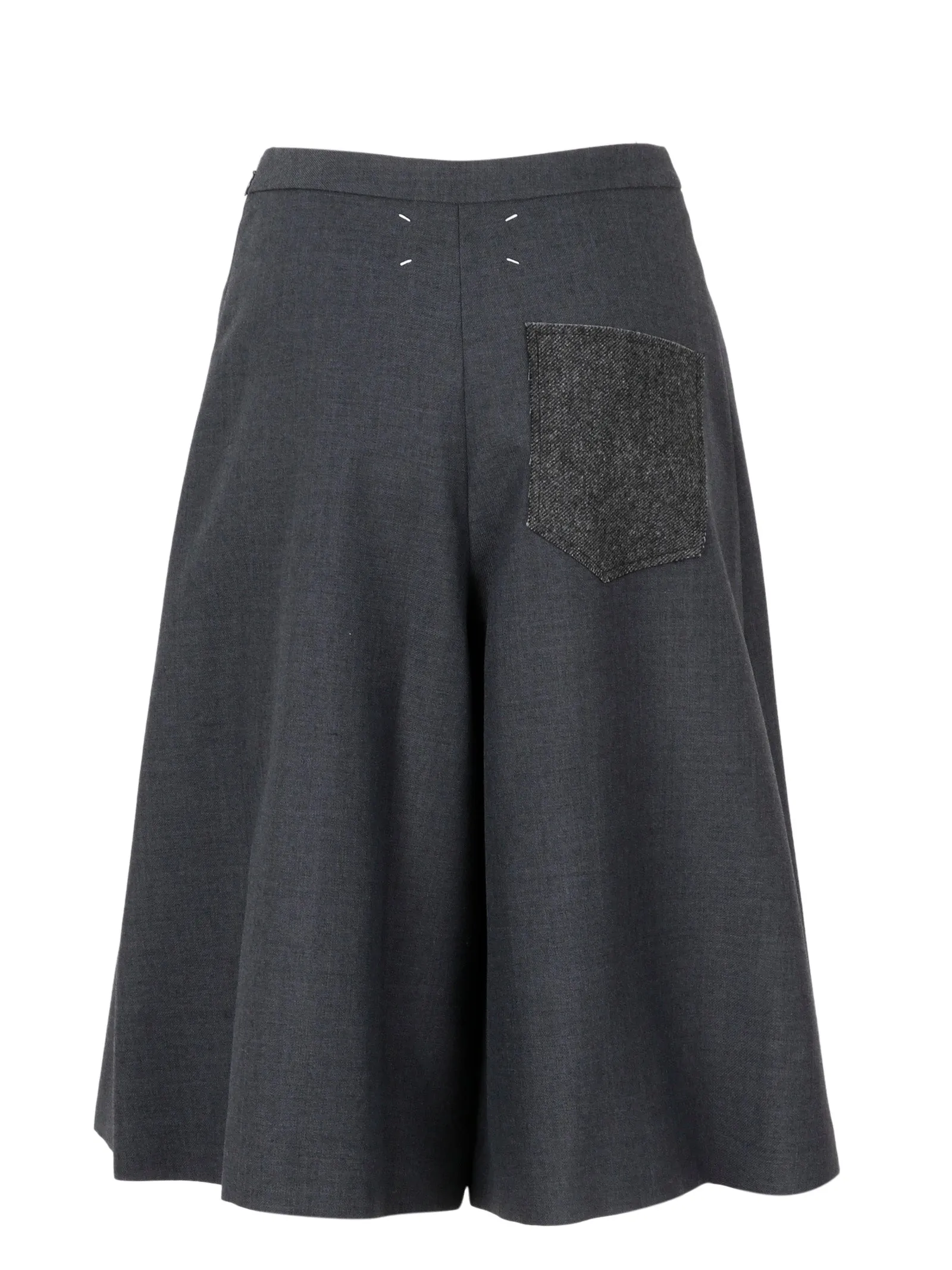 Maison Margiela High-Rise Pleated Shorts