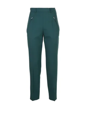 Maison Margiela High Waist Straight Leg Trousers