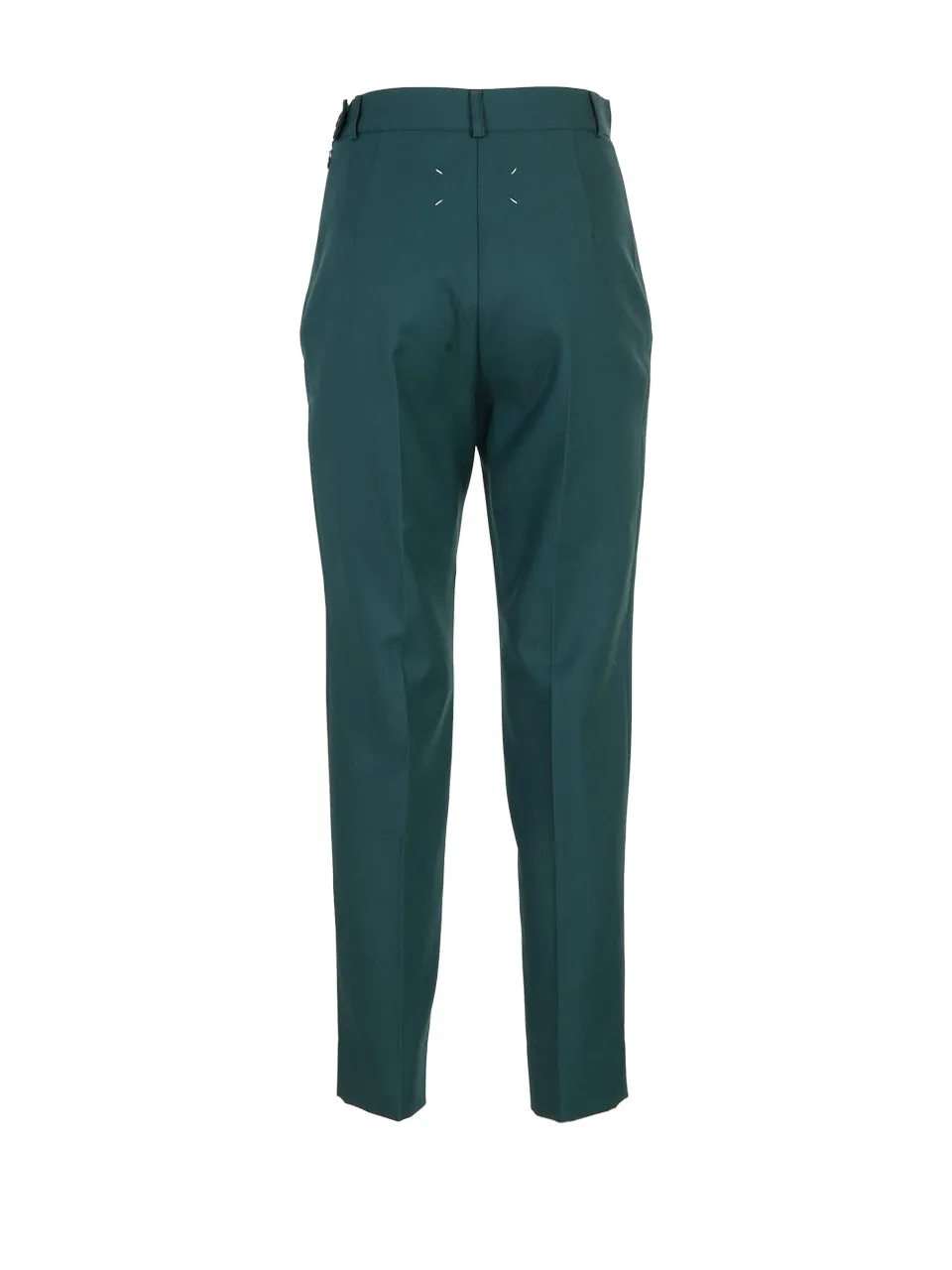 Maison Margiela High Waist Straight Leg Trousers