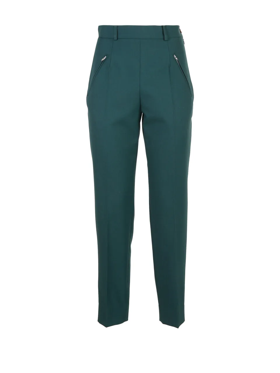 Maison Margiela High Waist Straight Leg Trousers