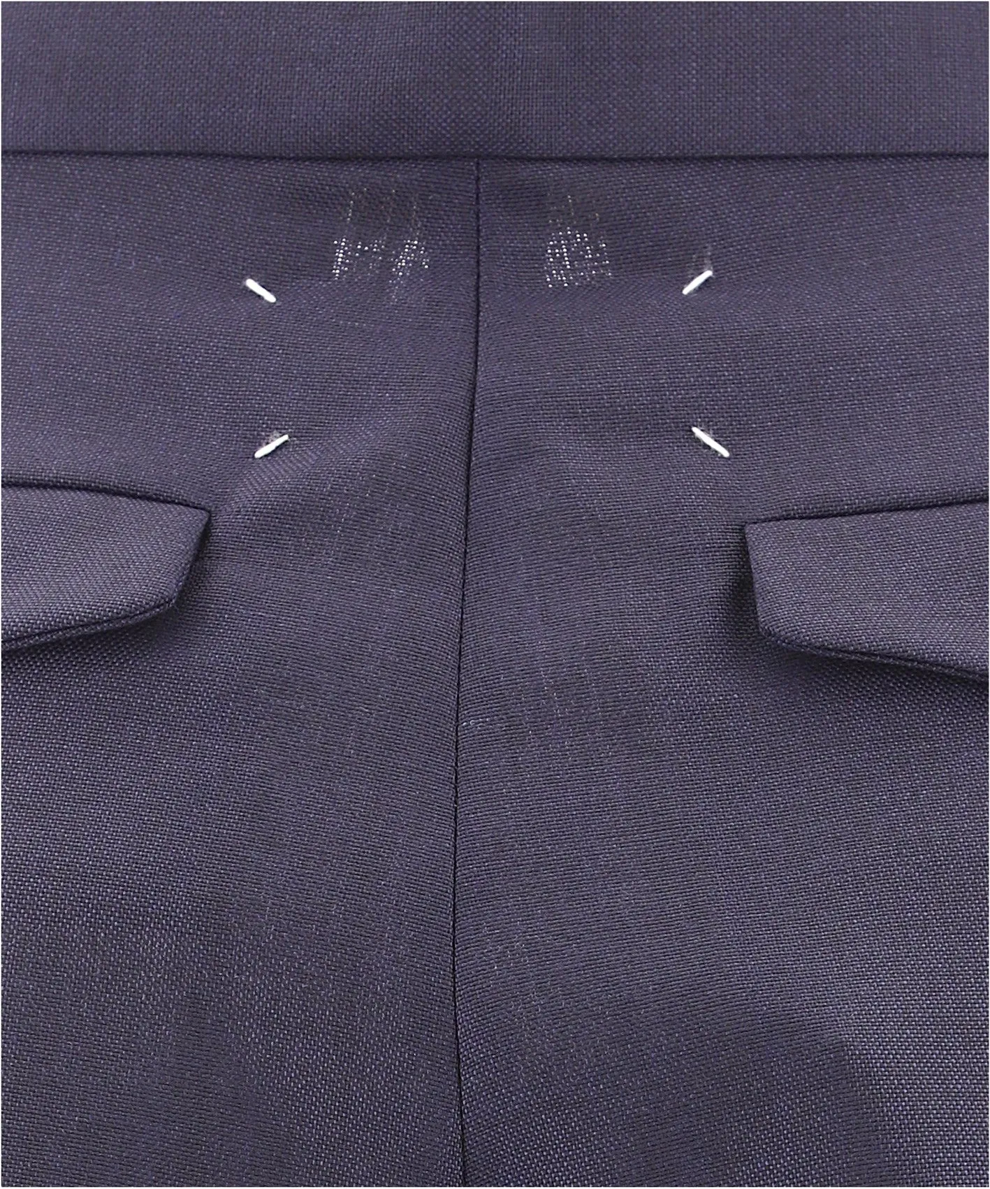 Maison Margiela Pinstripe Pleat-Detailed Trousers