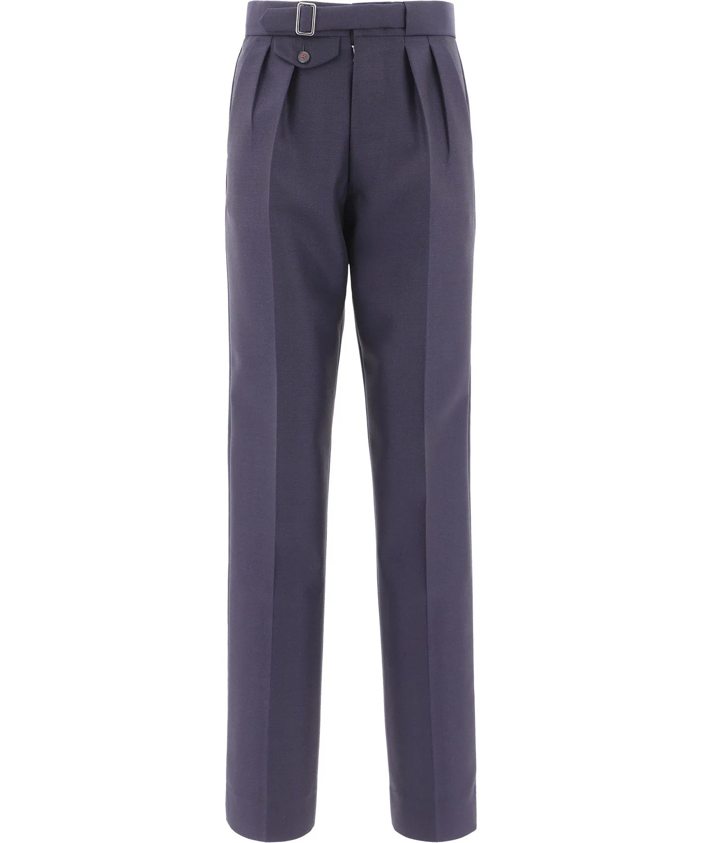 Maison Margiela Pinstripe Pleat-Detailed Trousers