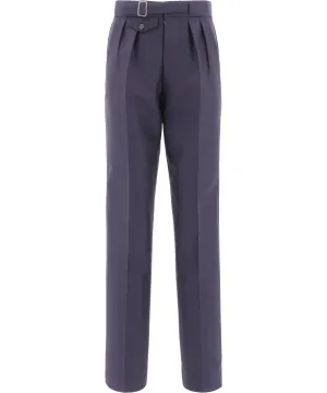 Maison Margiela Pinstripe Pleat-Detailed Trousers