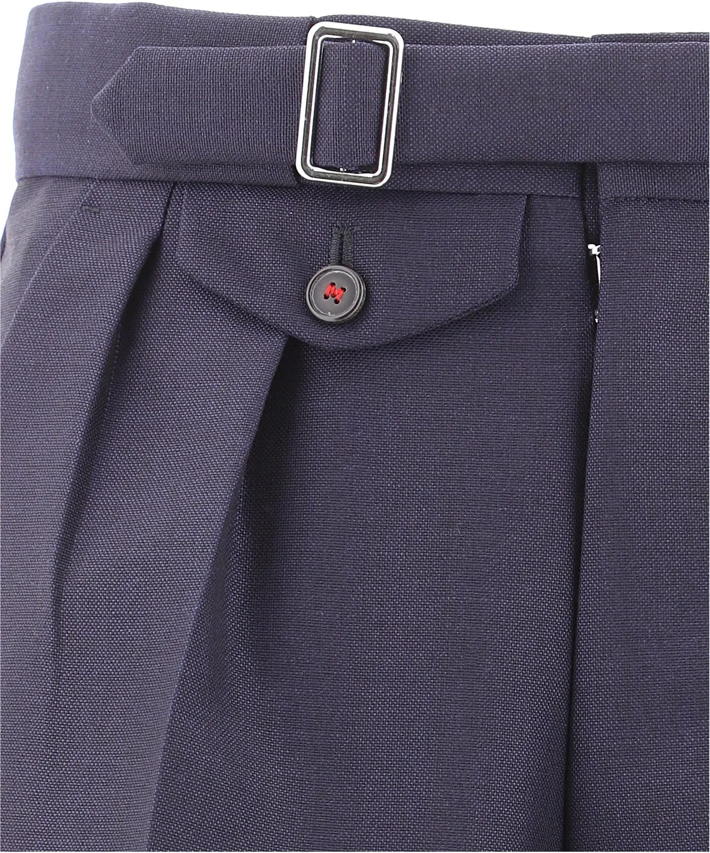 Maison Margiela Pinstripe Pleat-Detailed Trousers