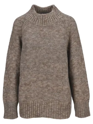 Maison Margiela Ribbed Detail Knit Jumper