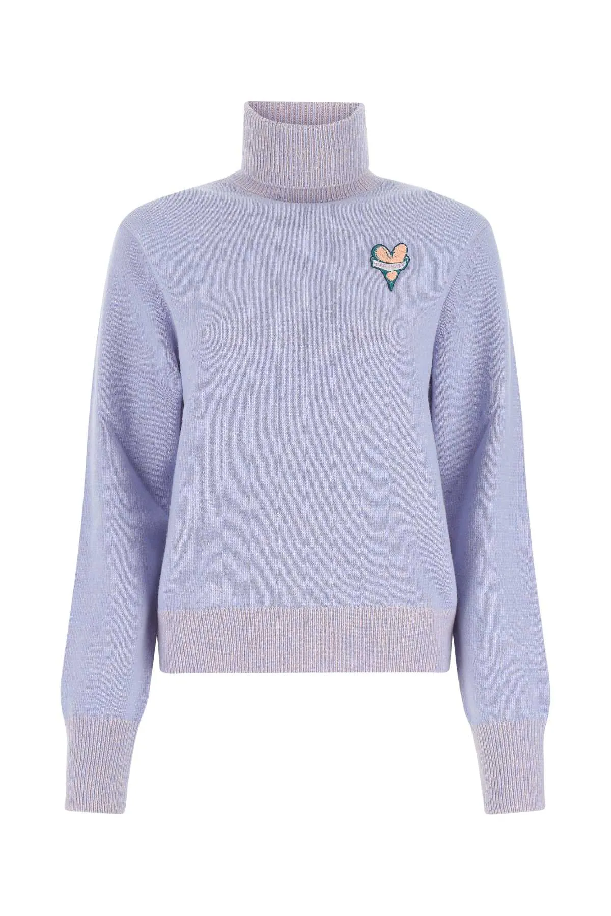 Marc Jacobs Heart Embroidered High-Neck Knit Jumper
