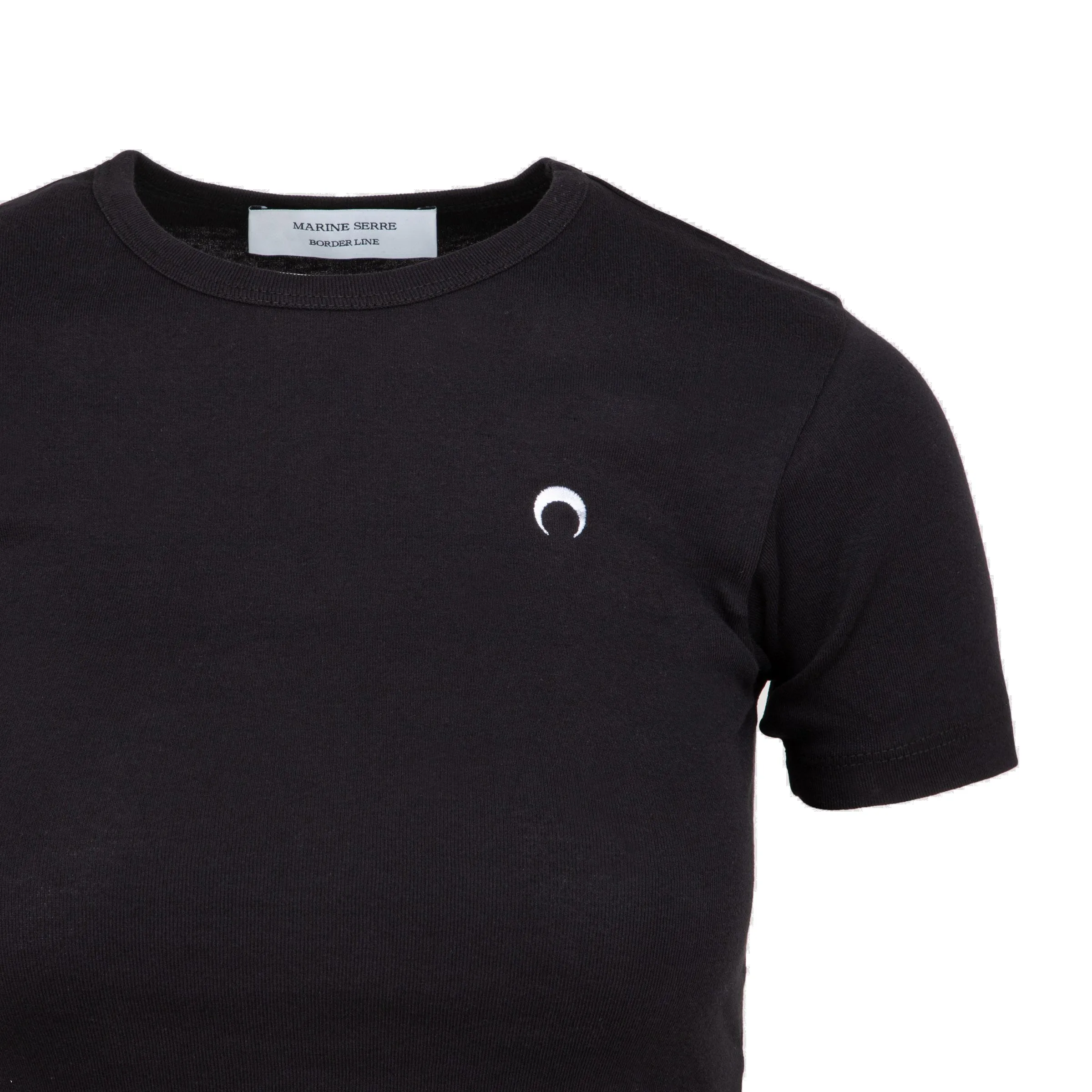 Marine Serre Logo Embroidered Mini T-Shirt
