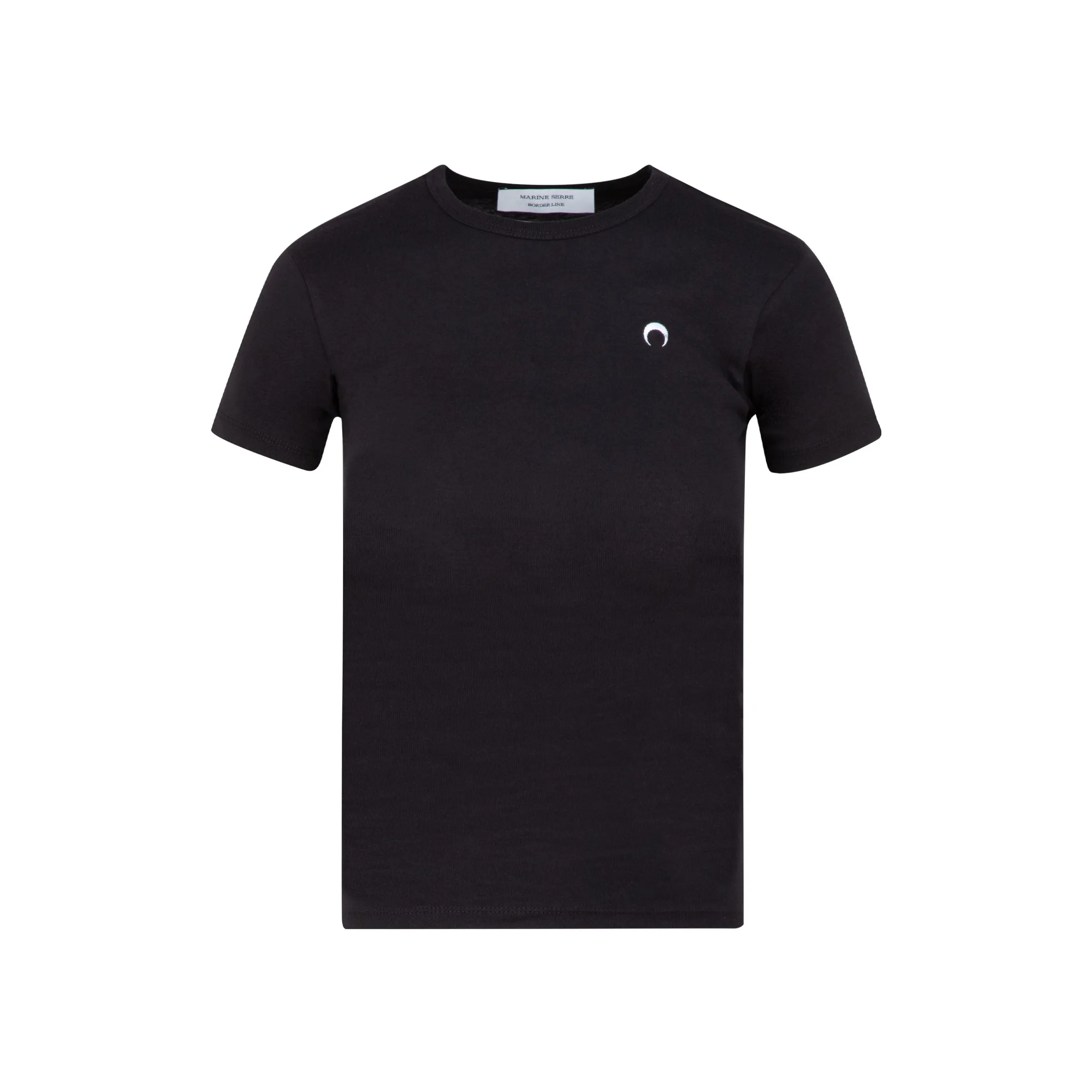Marine Serre Logo Embroidered Mini T-Shirt