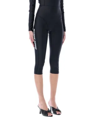 Marine Serre Logo Printed Training Short