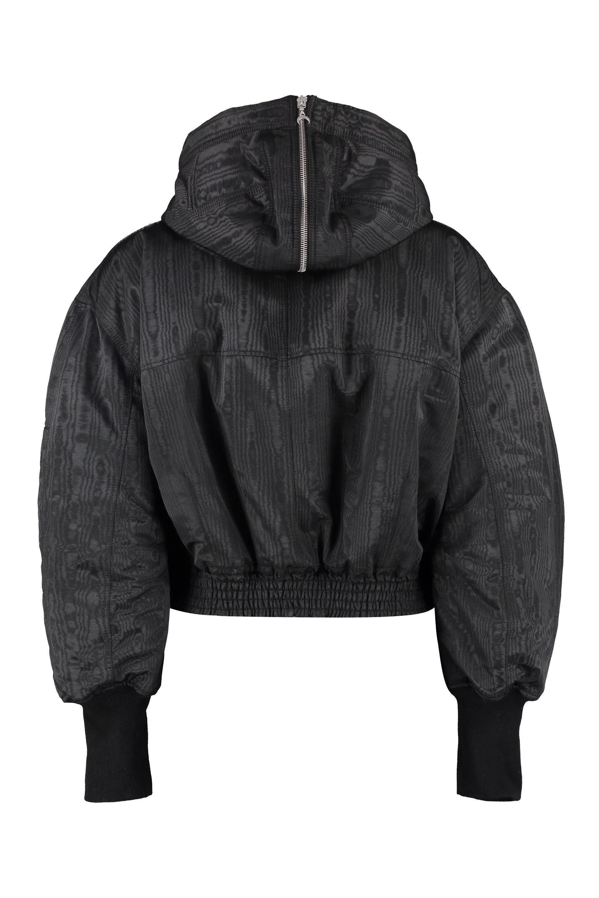 Marine Serre Split Hooded Puffed Jacket