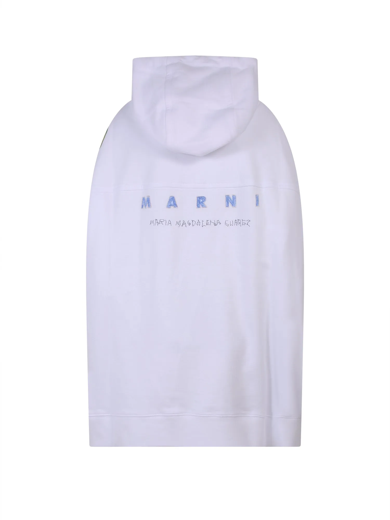Marni Floral Printed Short Sleeved Hoodie