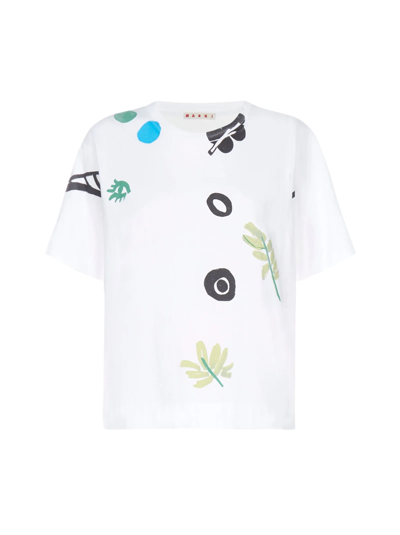 Marni Graphic Logo Printed T-Shirt