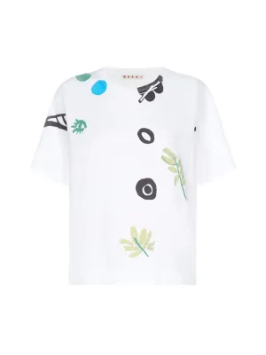 Marni Graphic Logo Printed T-Shirt