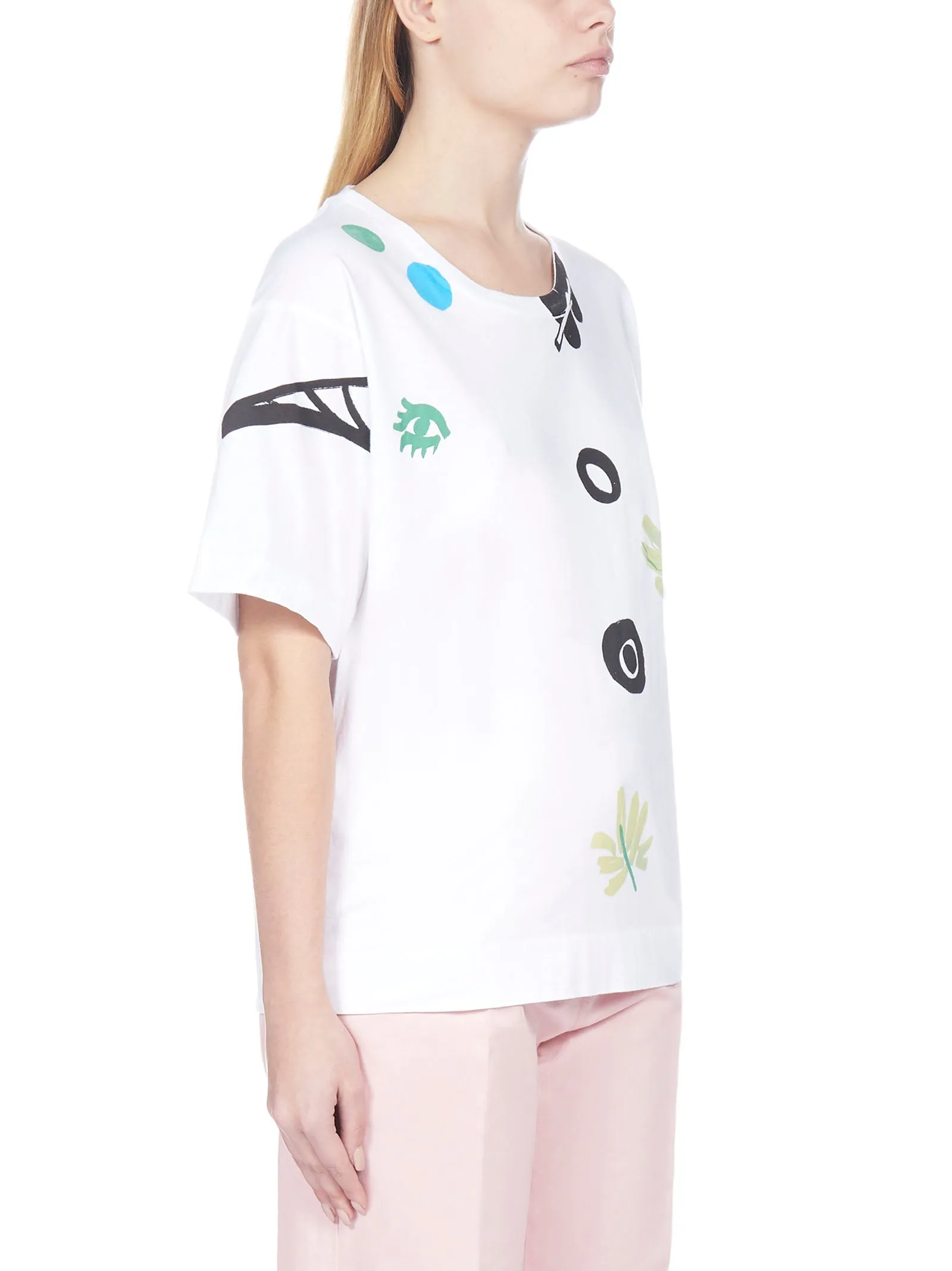 Marni Graphic Logo Printed T-Shirt
