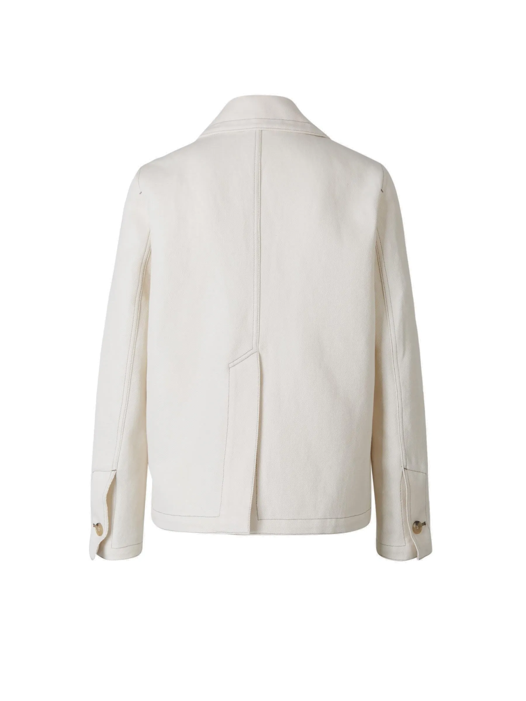 Max Mara Button Detailed Long-Sleeved Jacket