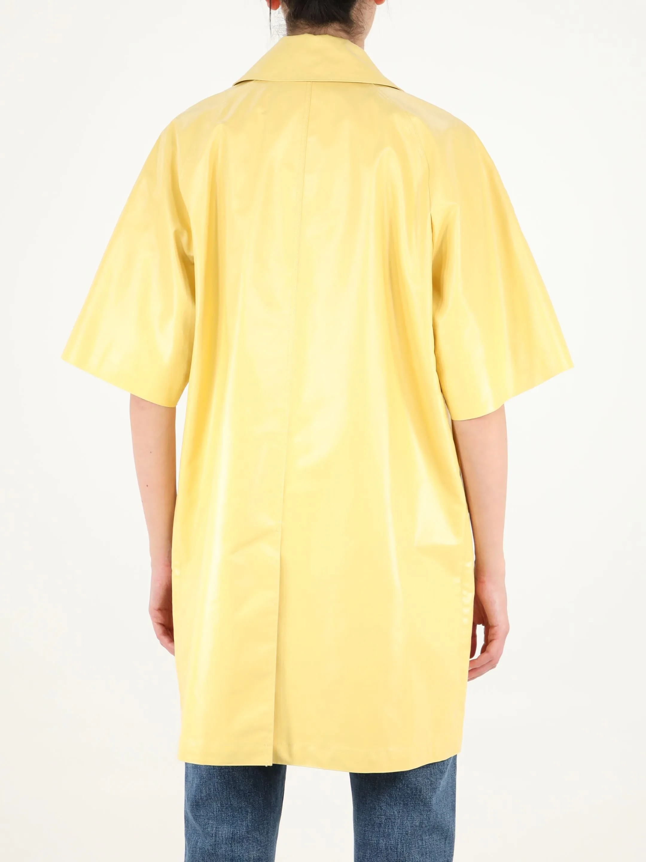 Max Mara Double Breasted Short-Sleeve Coat