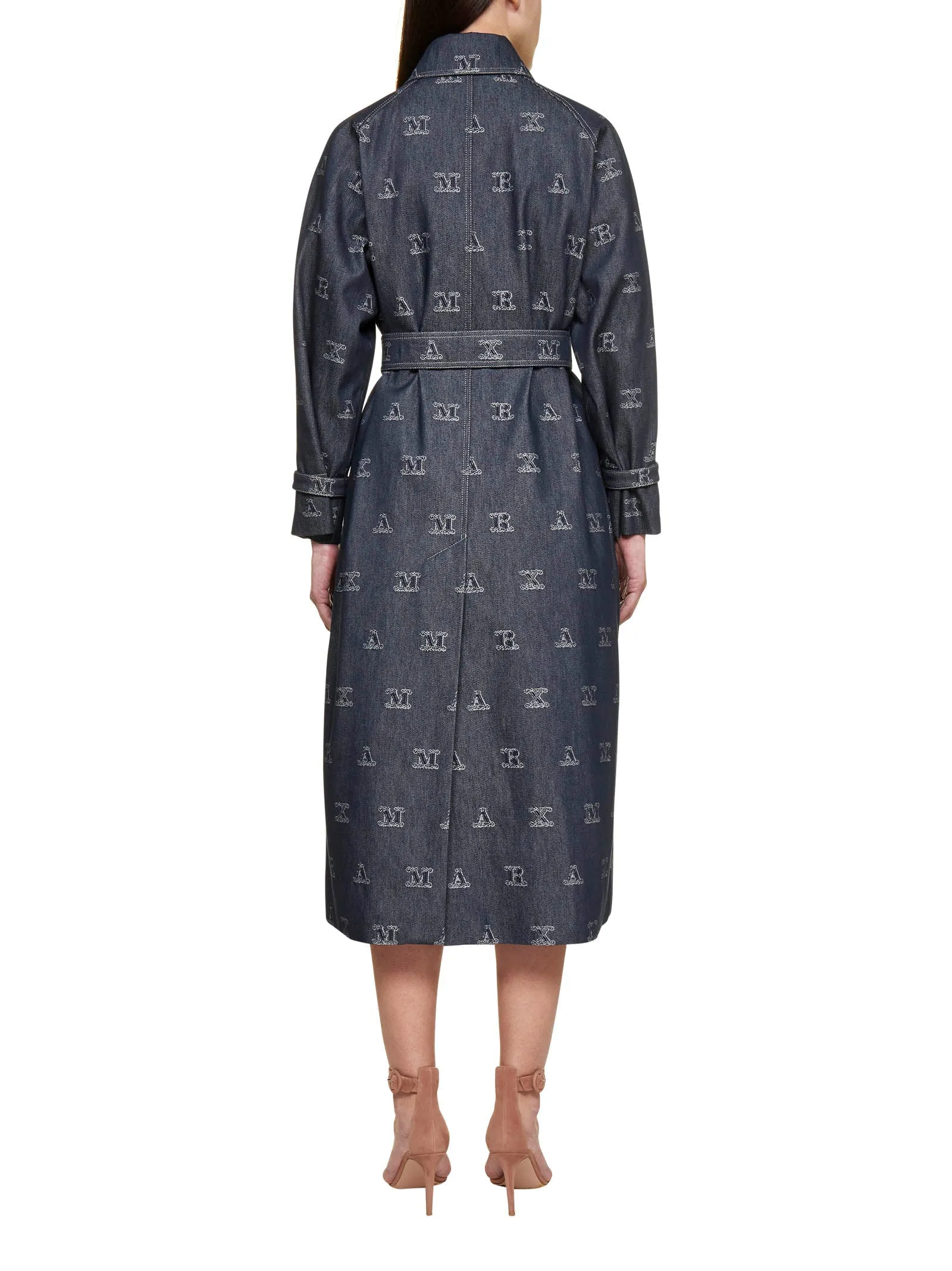 Max Mara Mescal Jacquard Trench Coat