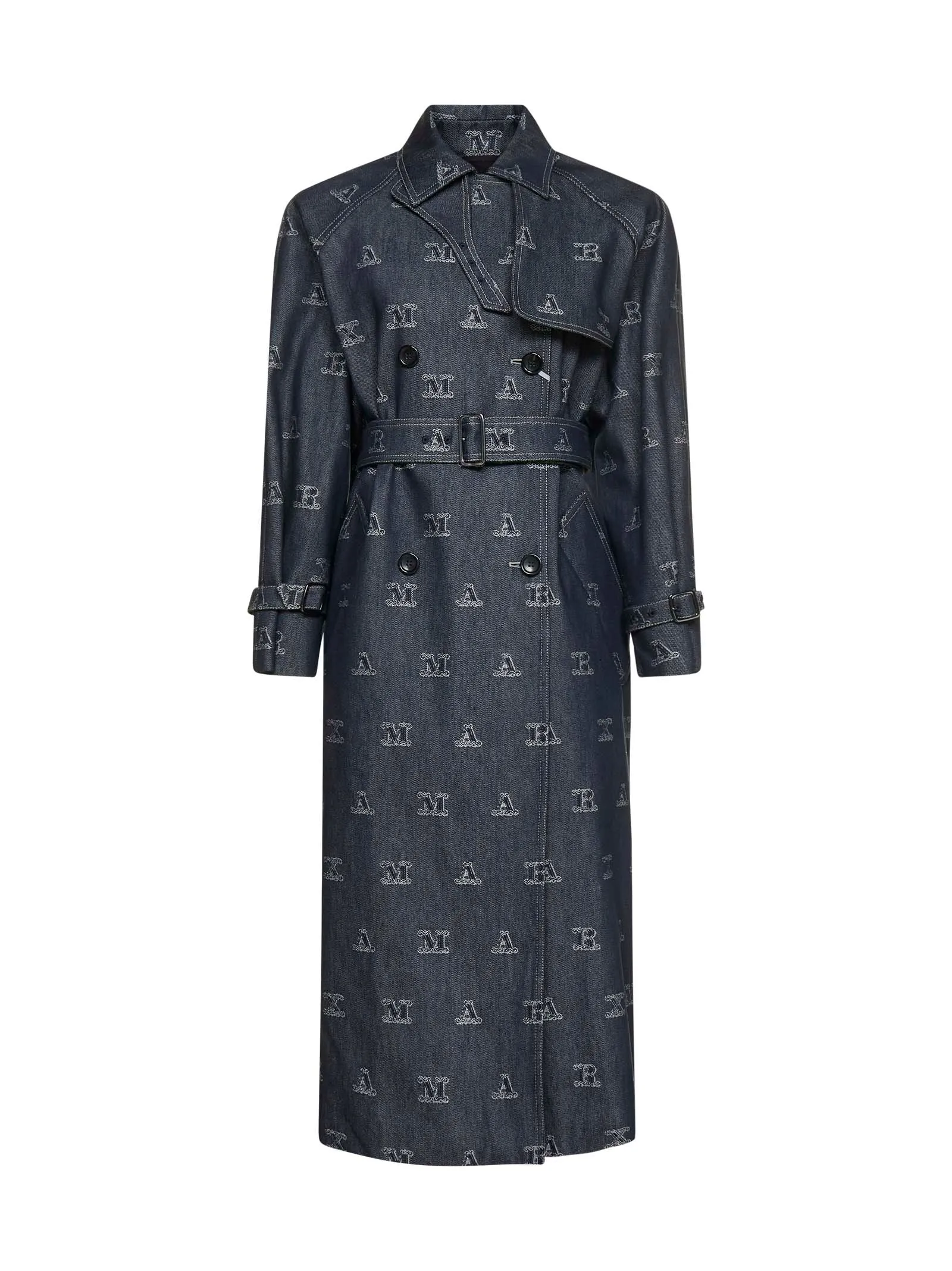 Max Mara Mescal Jacquard Trench Coat