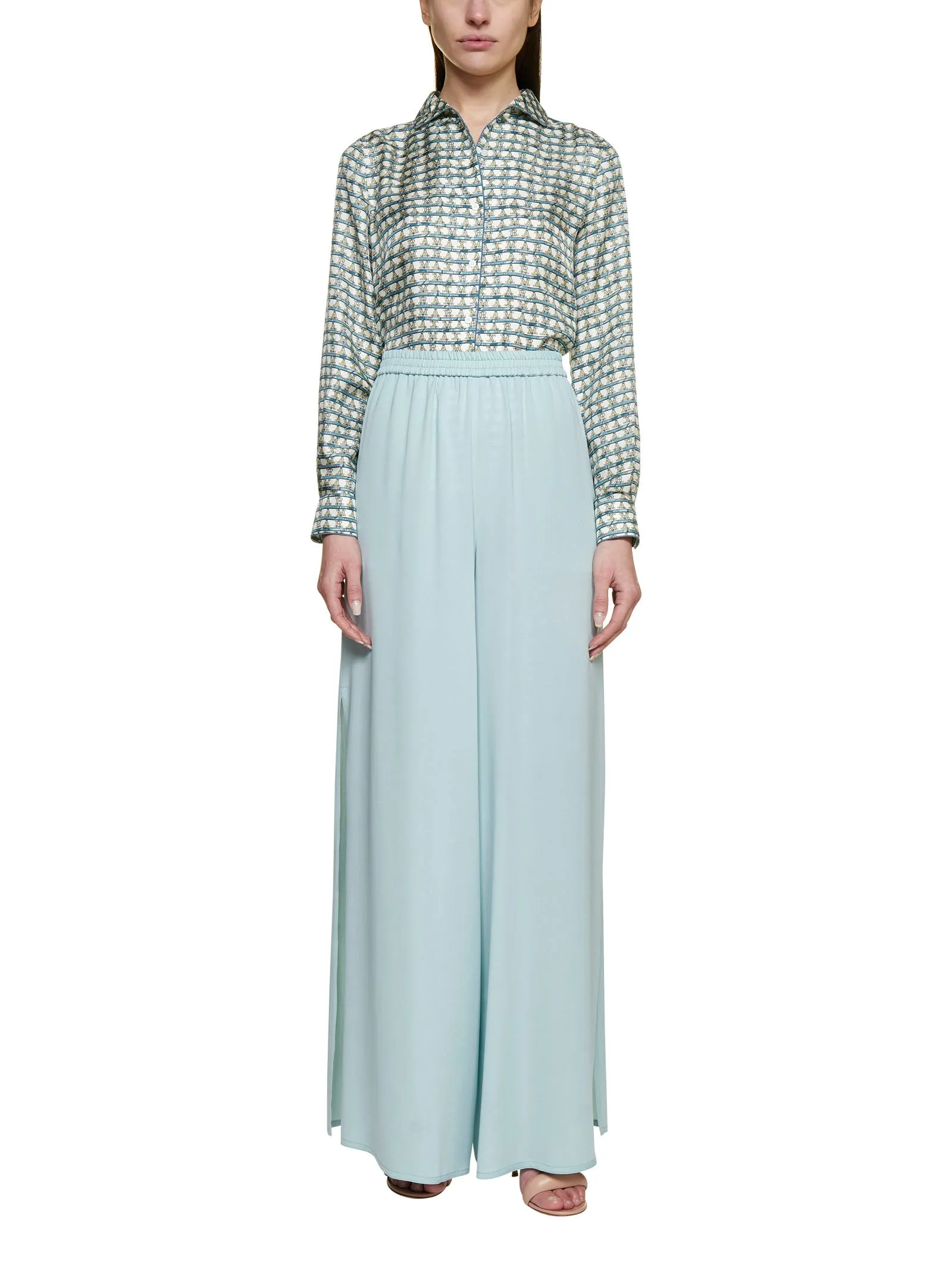 Max Mara Midi Rise Flared Trousers
