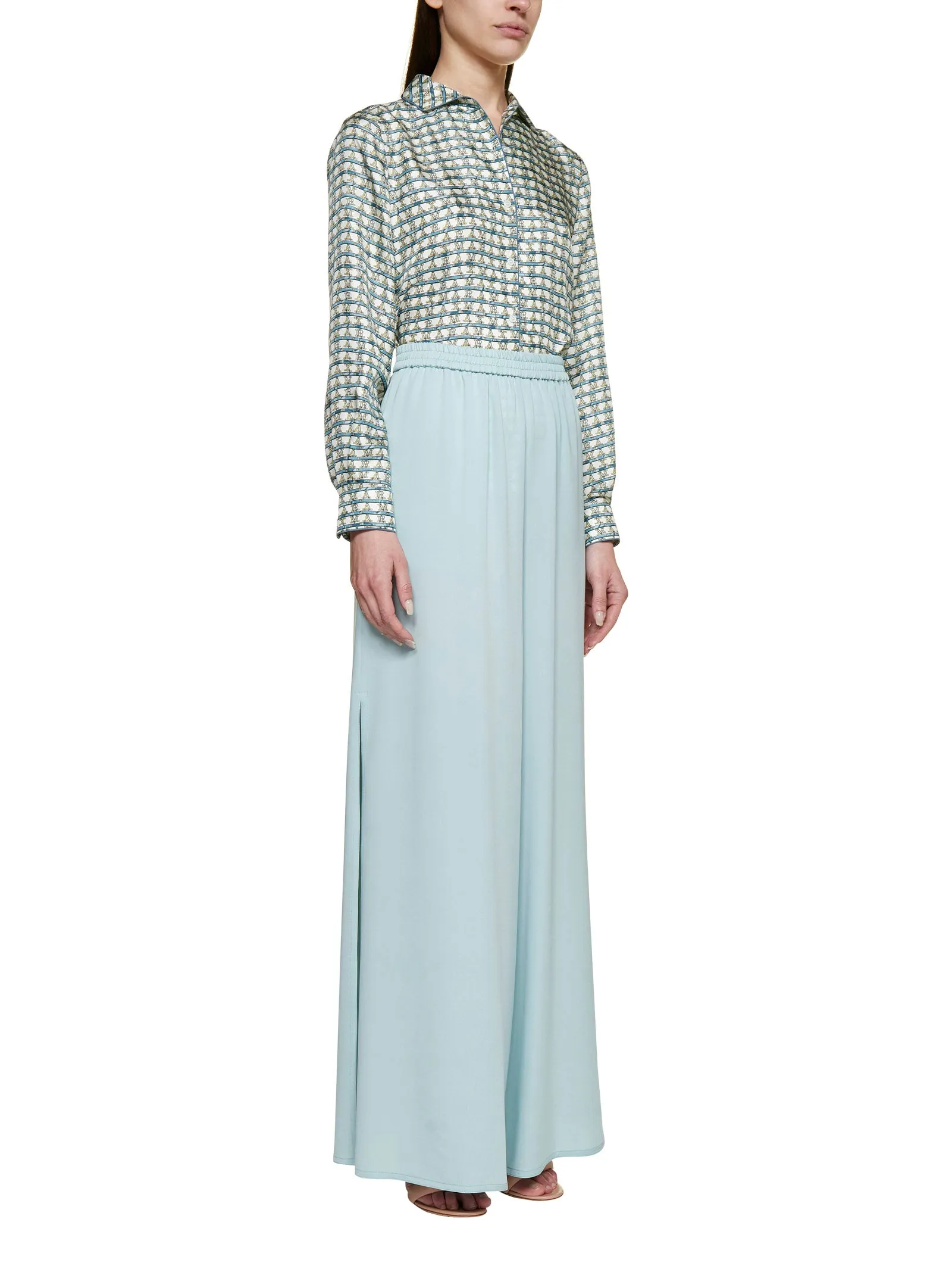 Max Mara Midi Rise Flared Trousers