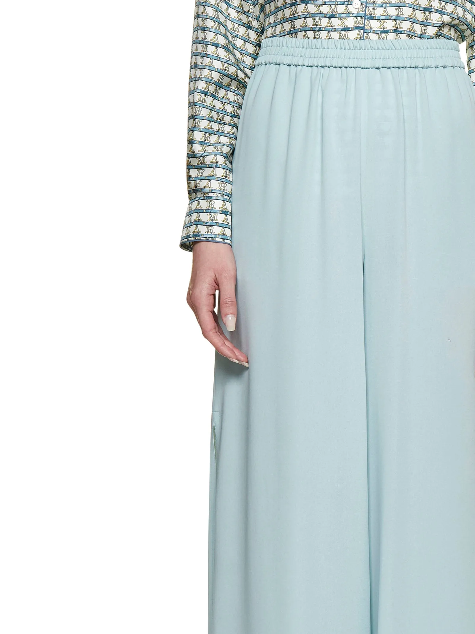 Max Mara Midi Rise Flared Trousers