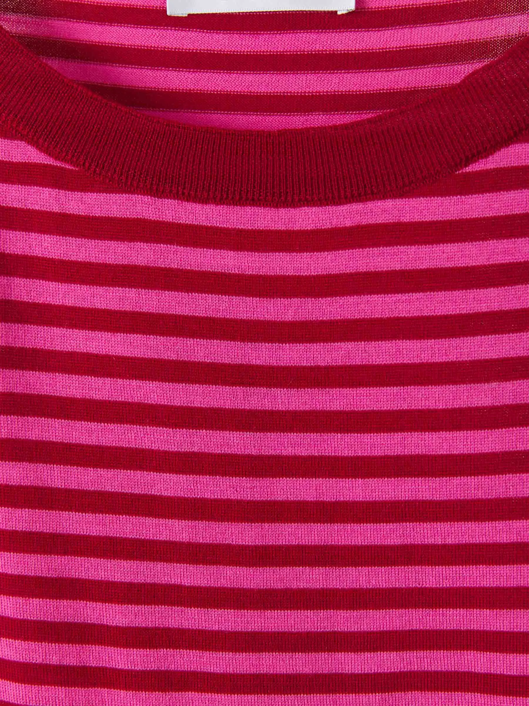 Max Mara Striped Knit Sweater