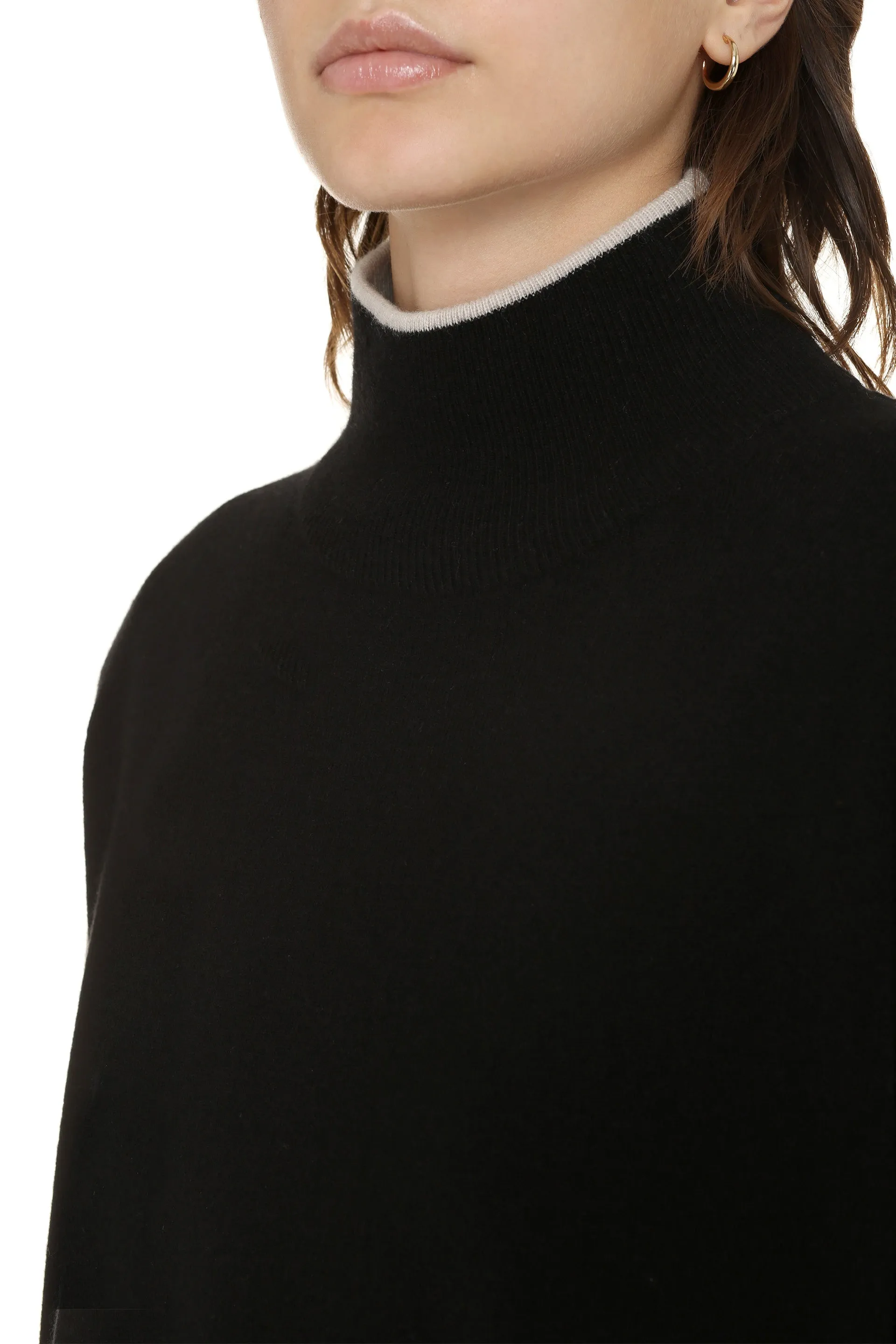 Max Mara Studio High Neck Long-Sleeved Sweater