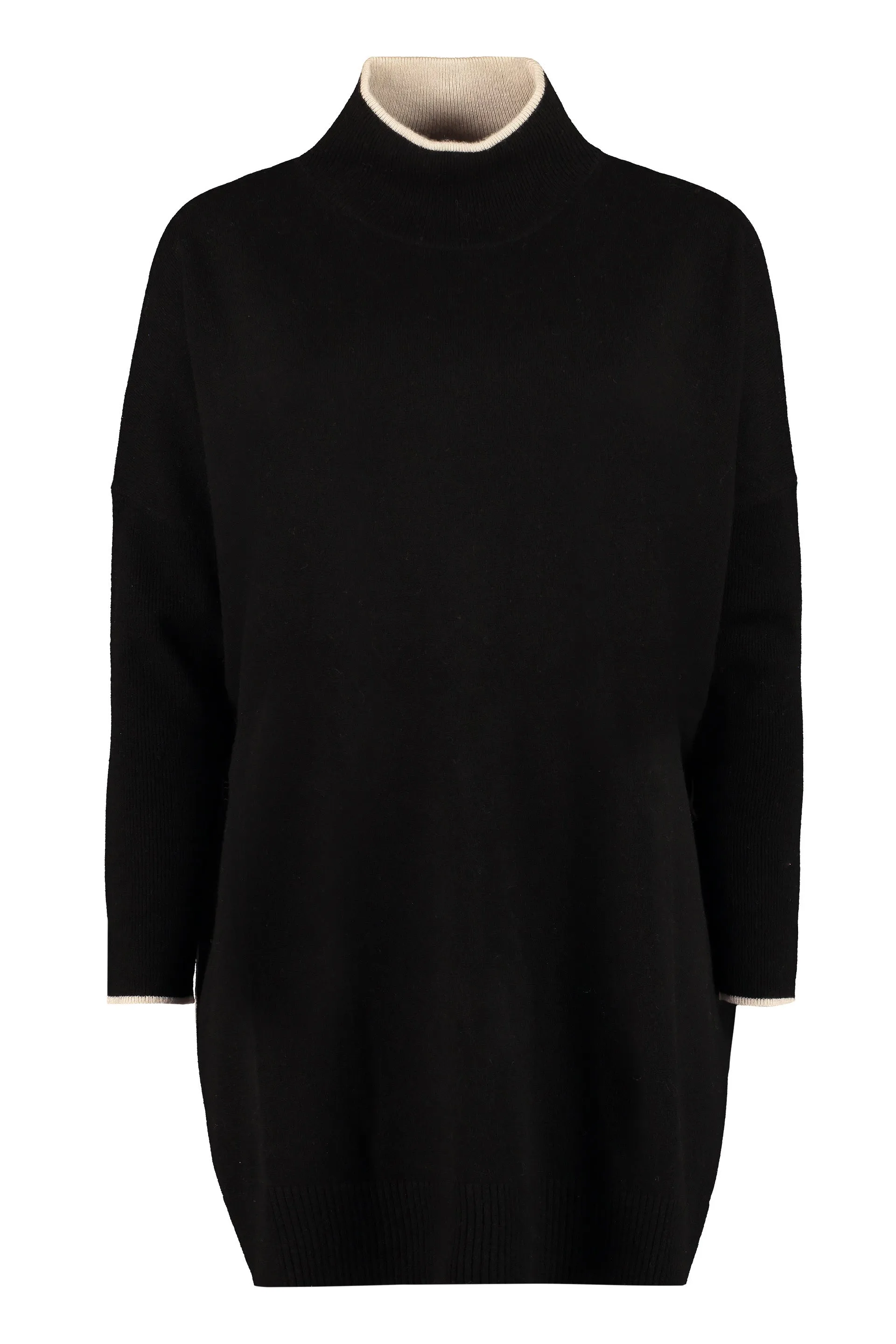 Max Mara Studio High Neck Long-Sleeved Sweater