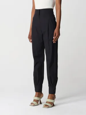 Max Mara Studio High Waist Straight Leg Trousers