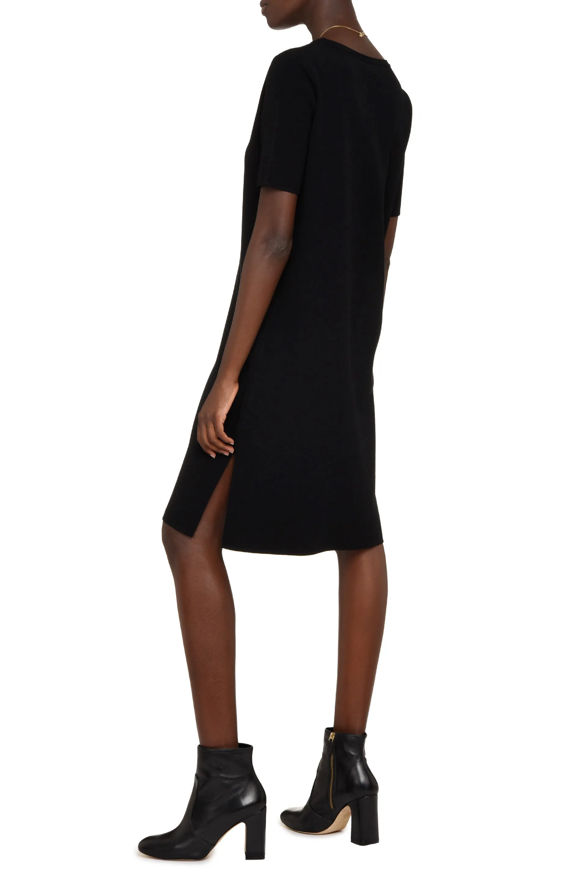 Max Mara Studio Paggi Short-Sleeve Dress