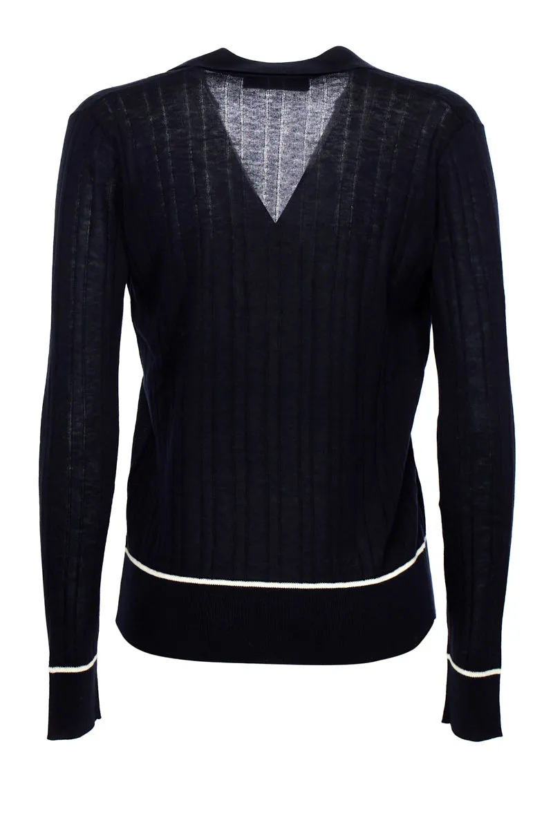 Max Mara Studio Polo Neck Knitted Sweater