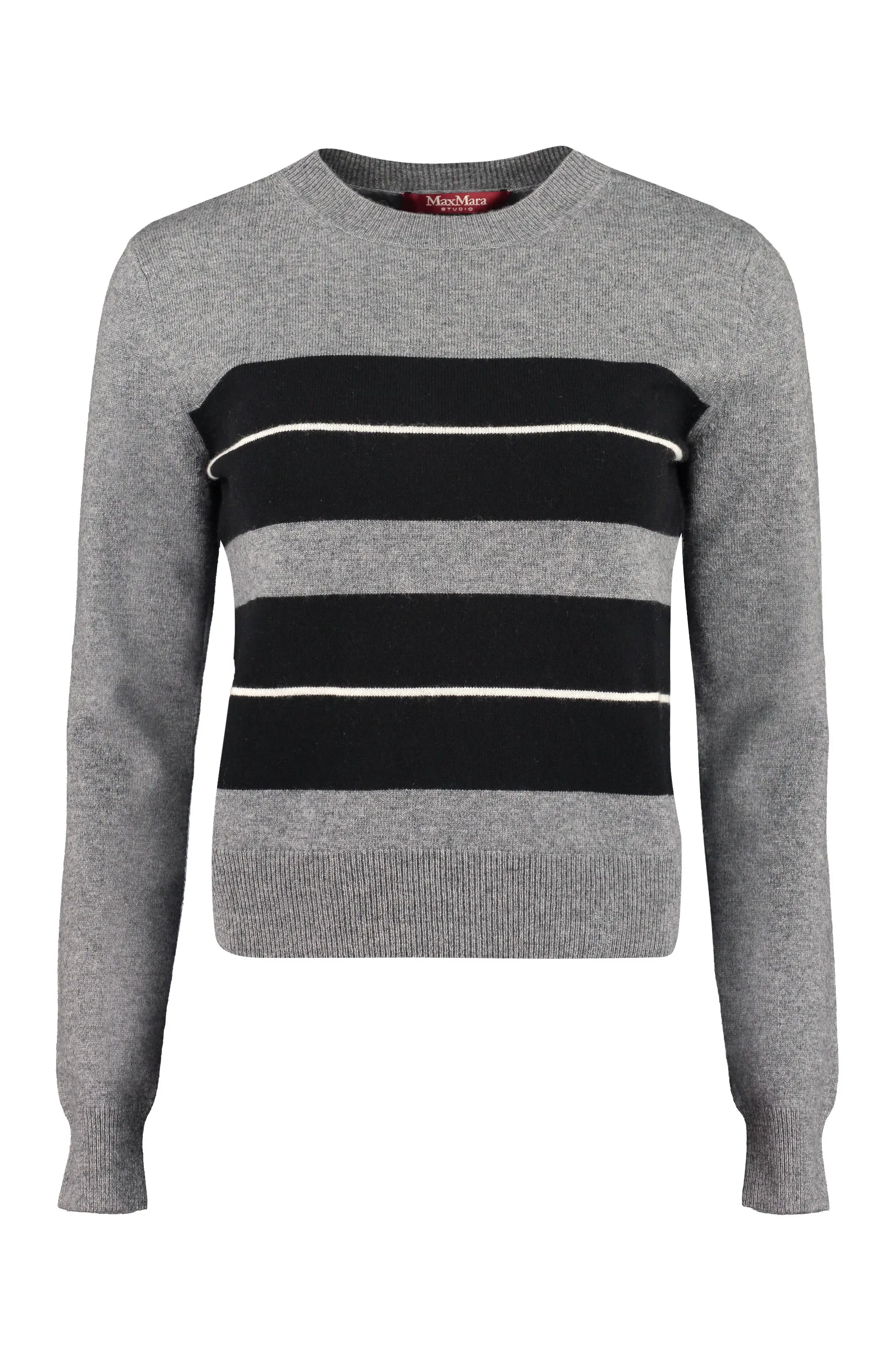 Max Mara Studio Striped Knit Jumper