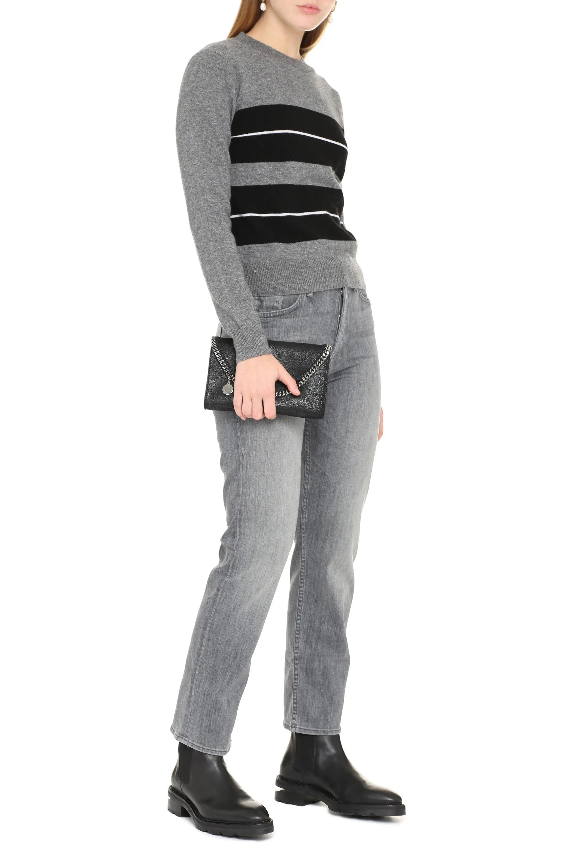 Max Mara Studio Striped Knit Jumper