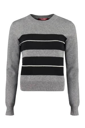 Max Mara Studio Striped Knit Jumper