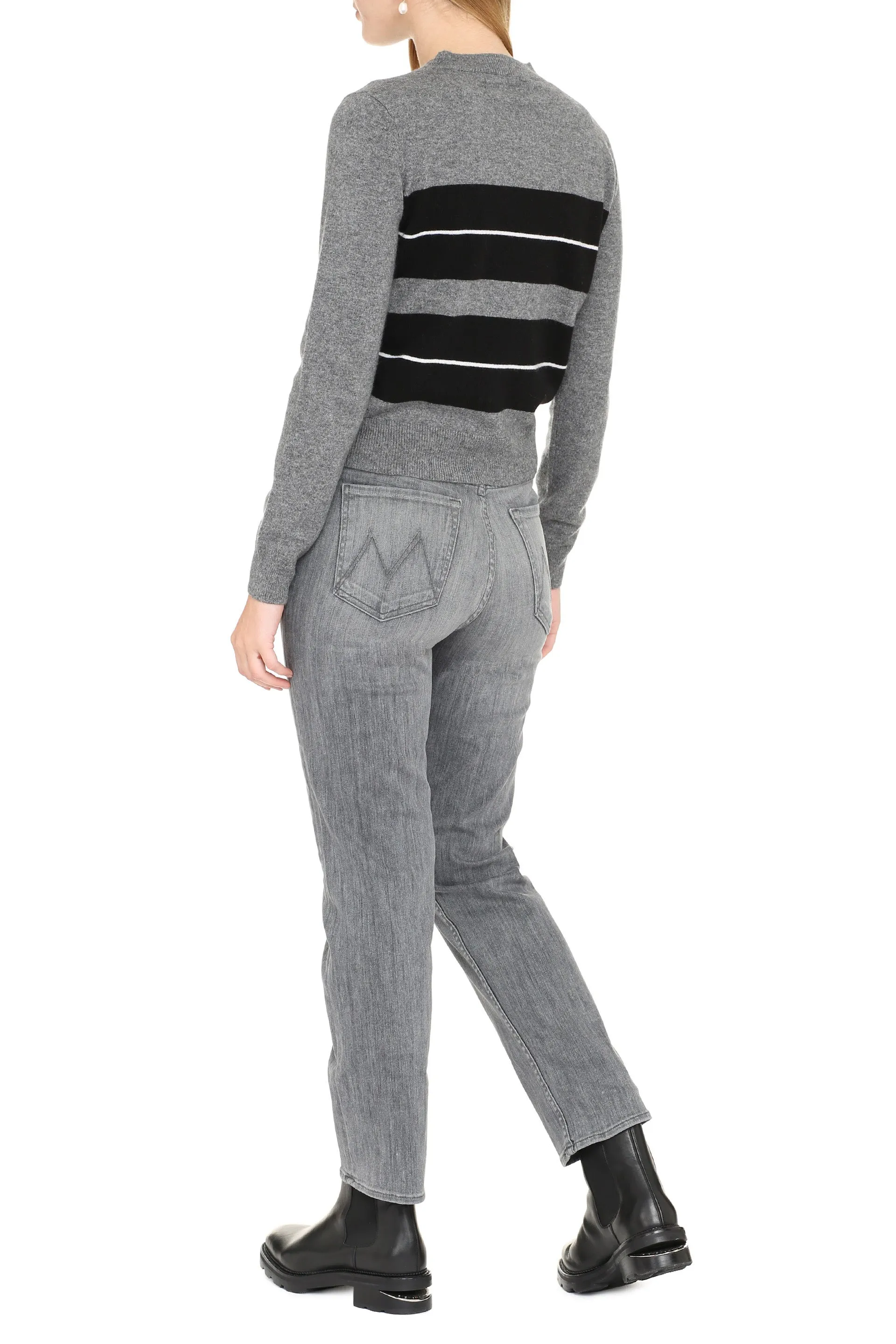 Max Mara Studio Striped Knit Jumper