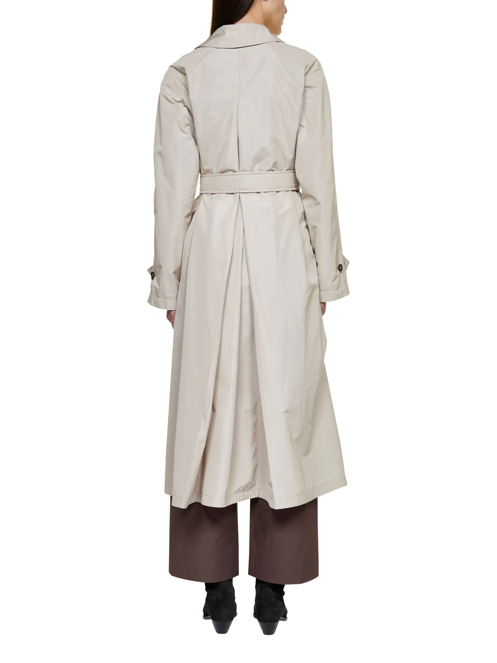 Max Mara The Cube Aimper Double Breasted Trench Coat