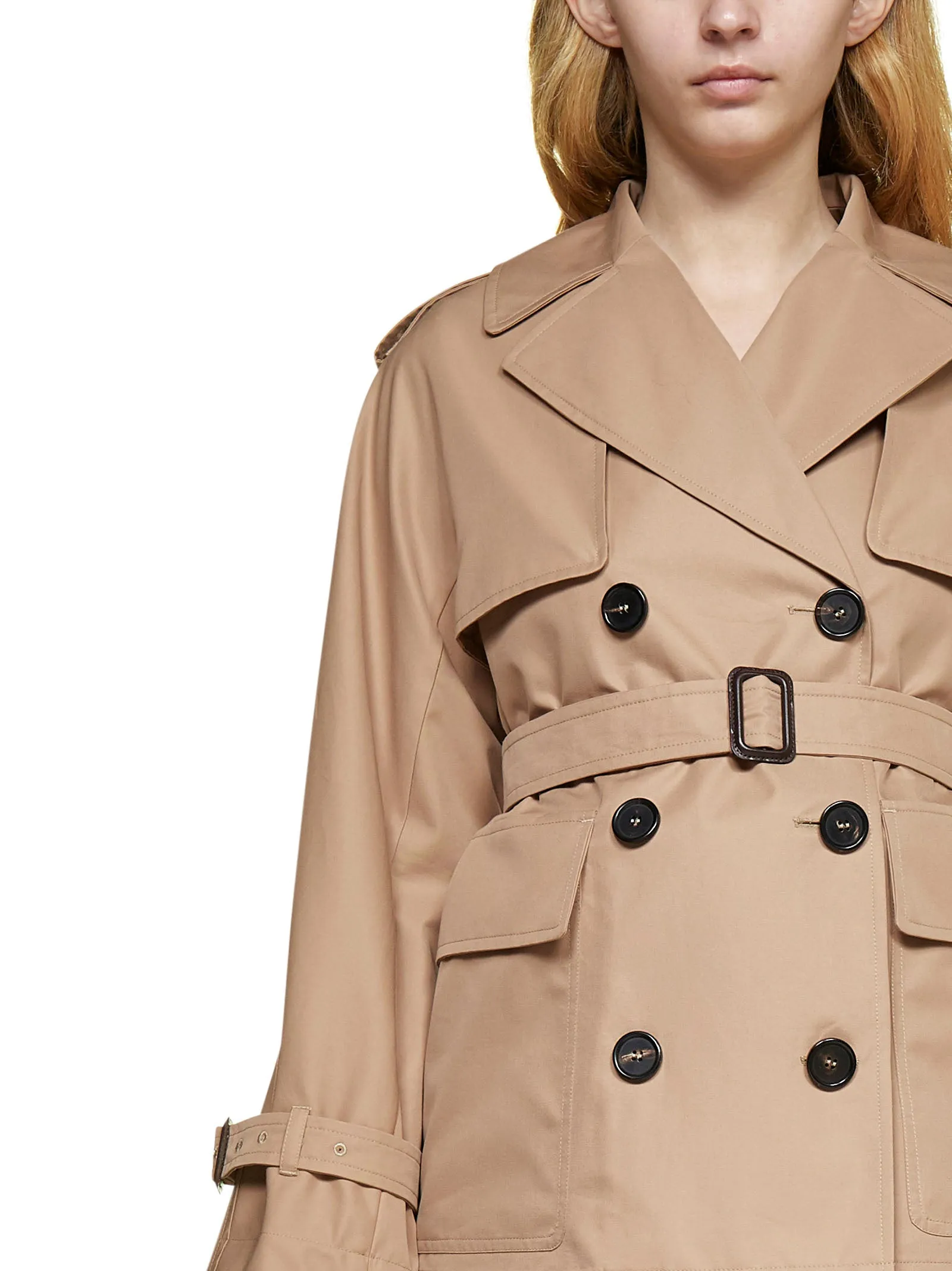 Max Mara The Cube Ctrench Water-Repellent Trench Coat