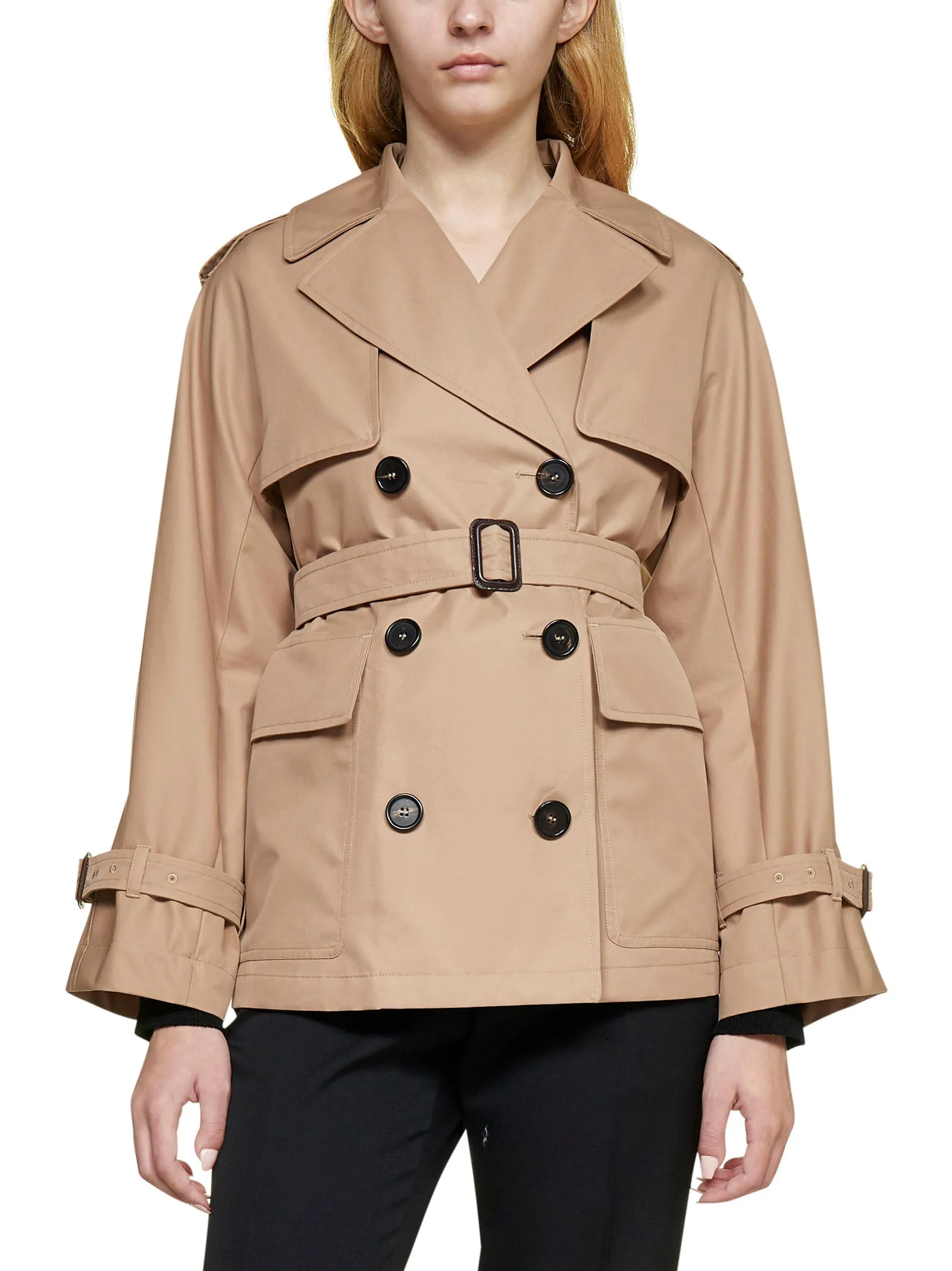 Max Mara The Cube Ctrench Water-Repellent Trench Coat